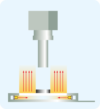 Conceptual illuminance figure