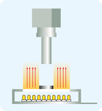 Conceptual illuminance figure